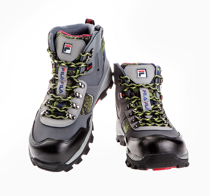 fila steel toe boots